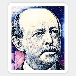 Horatio Alger Portrait | Horatio Alger Artwork 14 Sticker